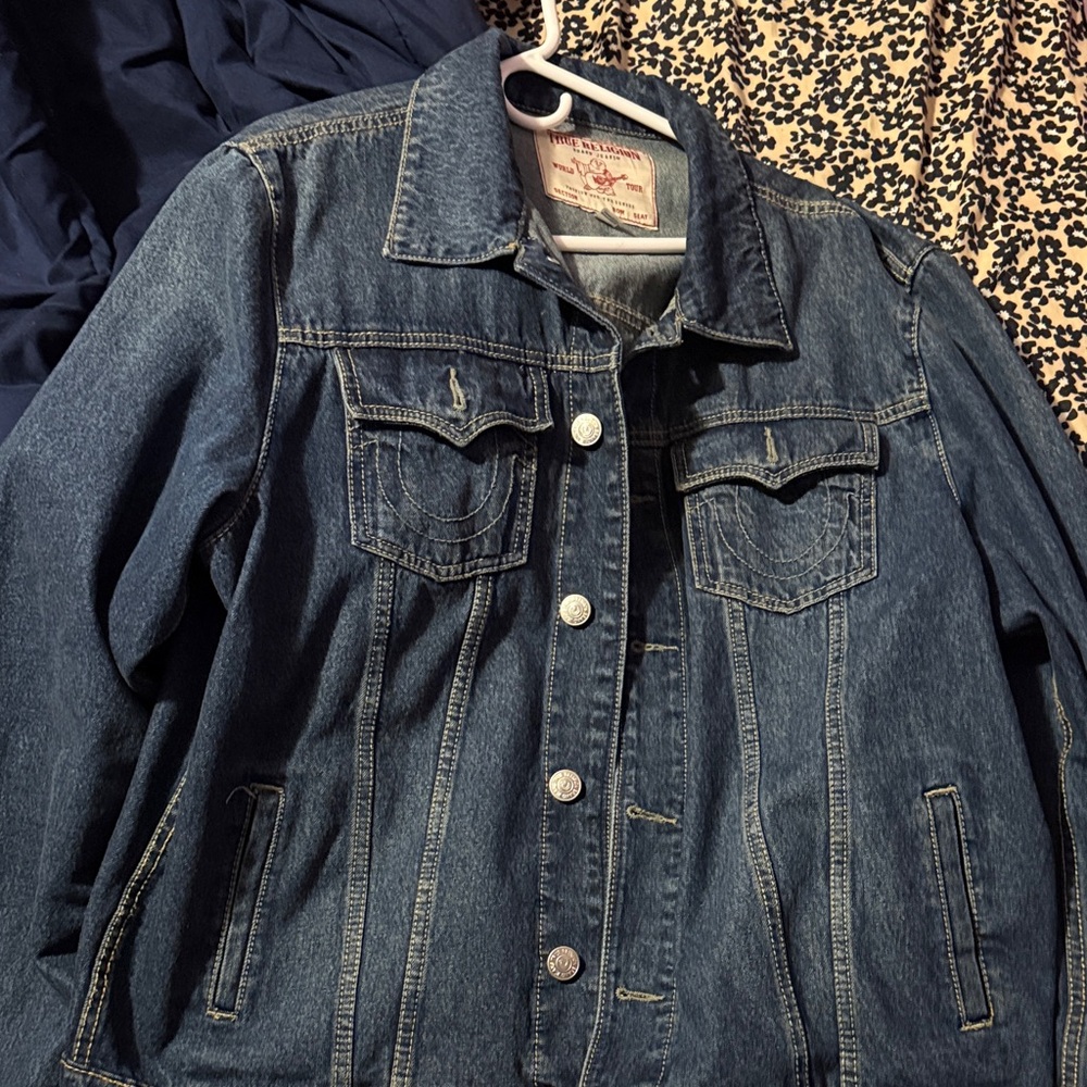 True Religion Blue Denim Jacket